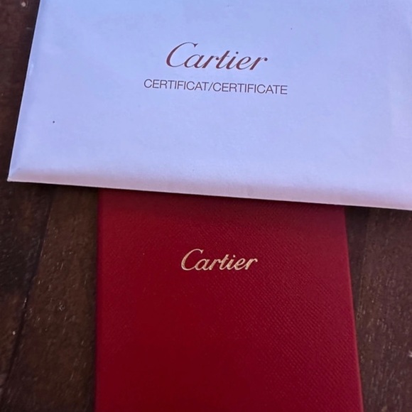 C De Cartier wedding band platinum - Picture 4 of 5